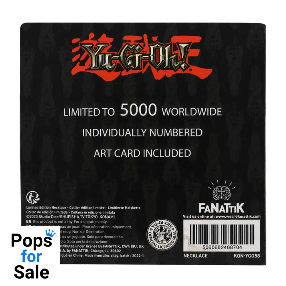 Yu-Gi-Oh! Limited Edition Replica Yuya’s Pendant Necklace Replica