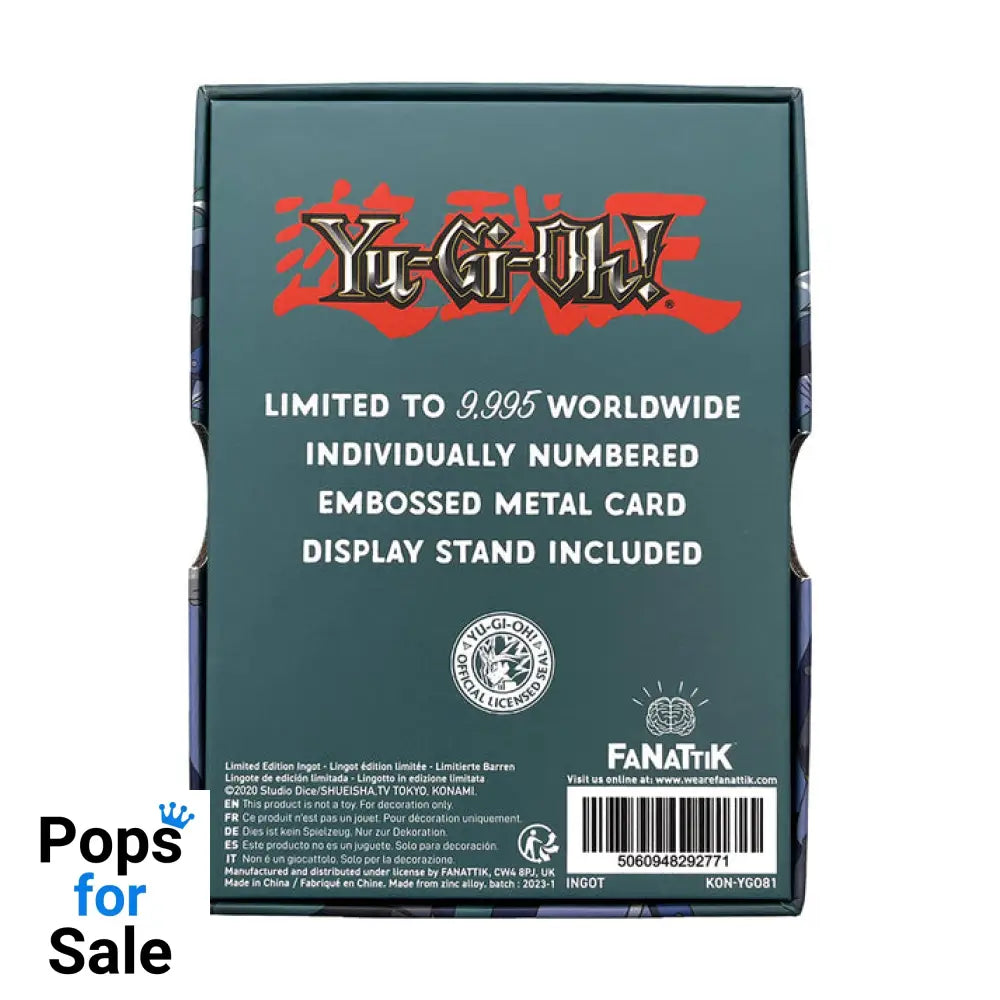 Yu-Gi-Oh! Limited Edition Silent Swordsman Ingot Ingot
