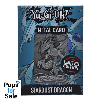 Yu-Gi-Oh! Limited Edition Stardust Dragon Metal Card Ingot