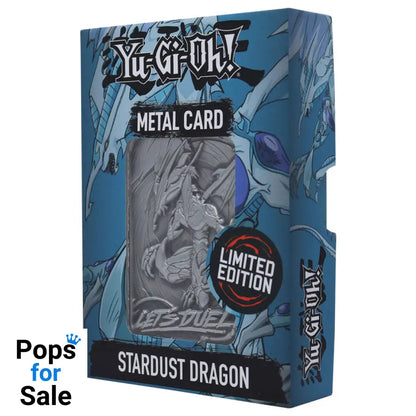 Yu-Gi-Oh! Limited Edition Stardust Dragon Metal Card Ingot