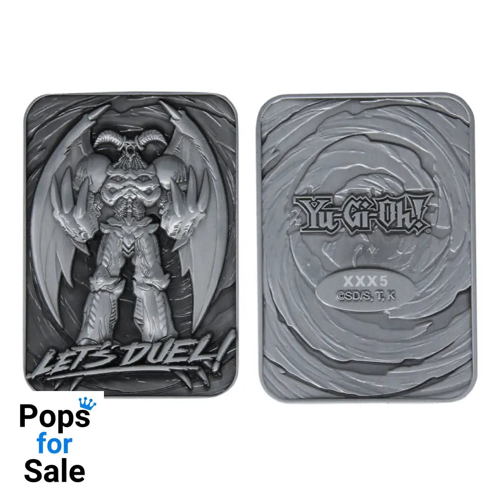 Yu-Gi-Oh! Limited Edition Summoned Skull Metal Card Ingot
