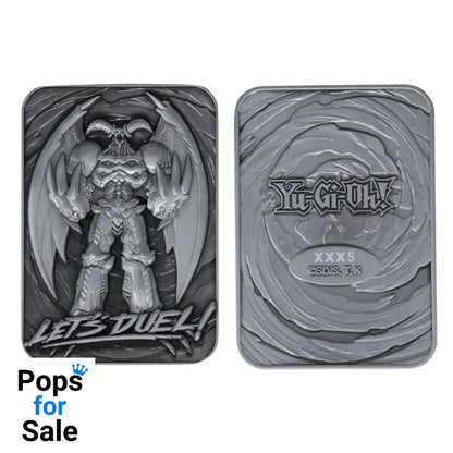 Yu-Gi-Oh! Limited Edition Summoned Skull Metal Card Ingot