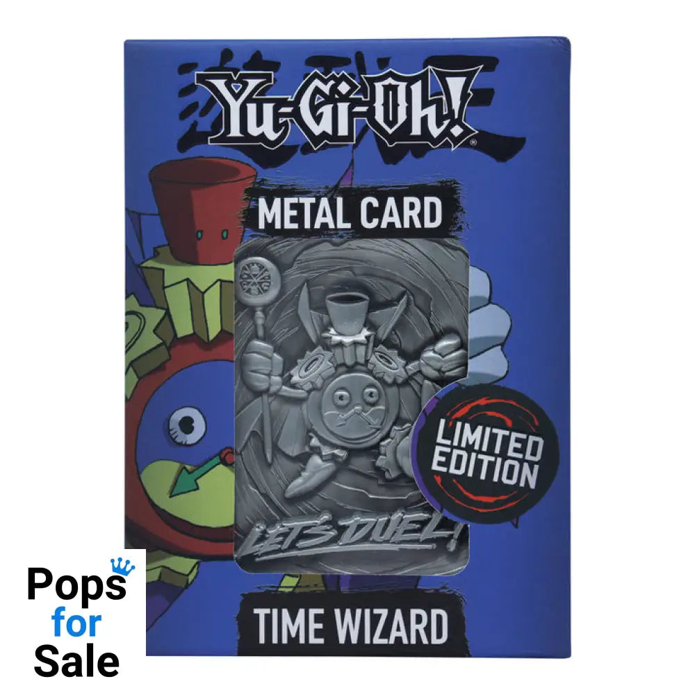 Yu-Gi-Oh! Limited Edition Time Wizard Metal Card Ingot