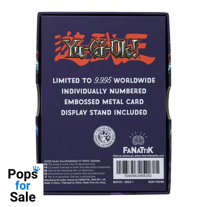 Yu-Gi-Oh! Metal Card Gaia The Fierce Knight Limited Edition