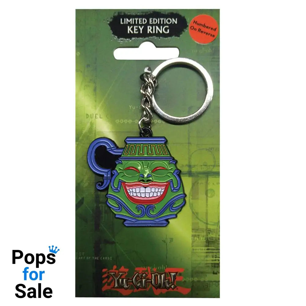Yu-Gi-Oh! Metal Keychain Pot of Greed Limited Edition