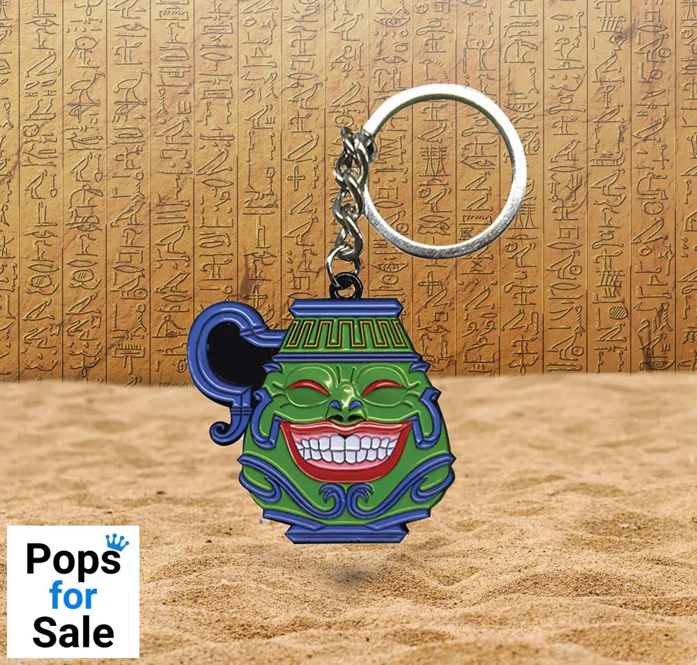 Yu-Gi-Oh! Metal Keychain Pot of Greed Limited Edition