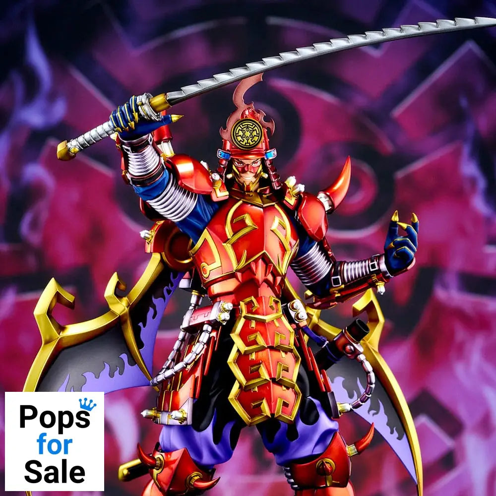 Yu-Gi-Oh! Monster Figure Collection Statue PVC Legendary Six Samurai Shi En 35 cm