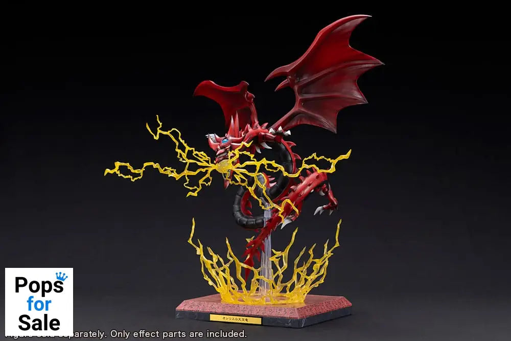 Yu-Gi-Oh! PVC Statue Accessories Slifer the Sky Dragon Egyptian God Expansion Parts Set