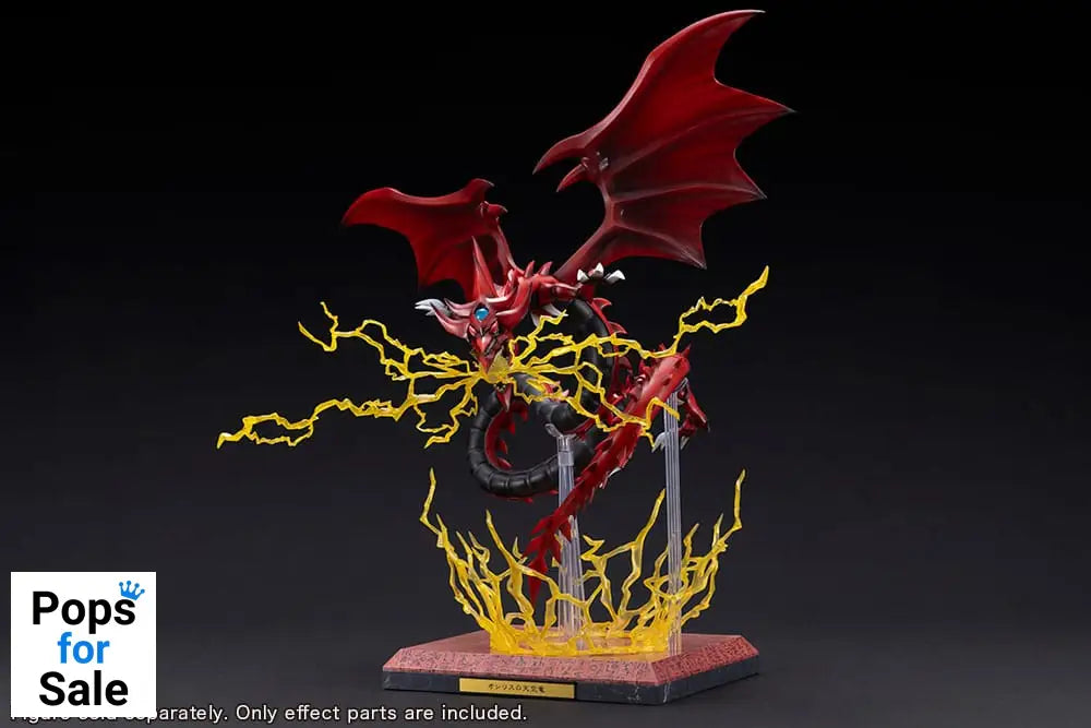 Yu-Gi-Oh! PVC Statue Accessories Slifer the Sky Dragon Egyptian God Expansion Parts Set