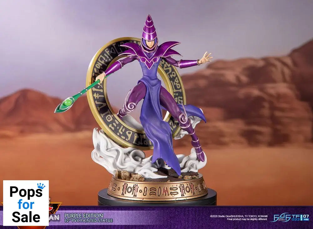 Yu-Gi-Oh! PVC Statue Dark Magician Purple Version 29 cm