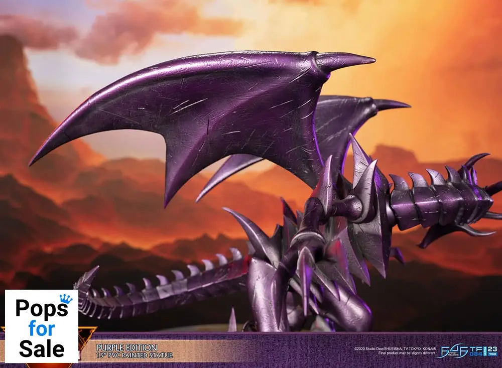Yu-Gi-Oh! PVC Statue Red-Eyes B. Dragon Purple Colour 33 cm