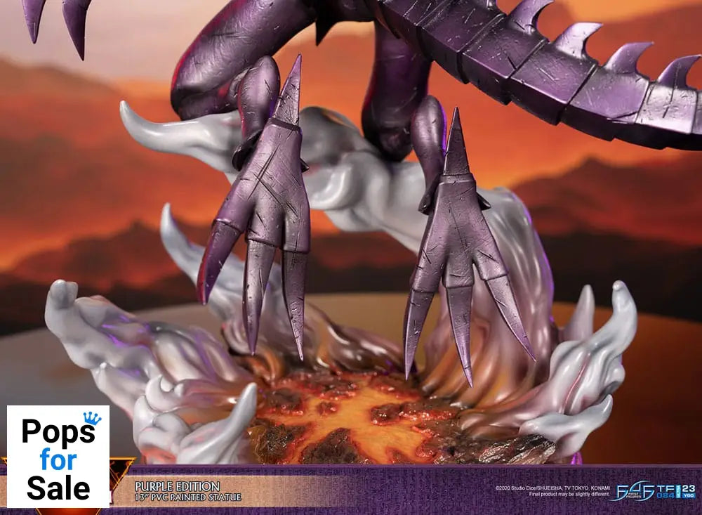 Yu-Gi-Oh! PVC Statue Red-Eyes B. Dragon Purple Colour 33 cm