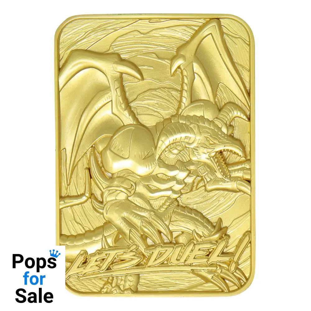 Yu-Gi-Oh! Replica Card B. Skull Dragon (gold plated)