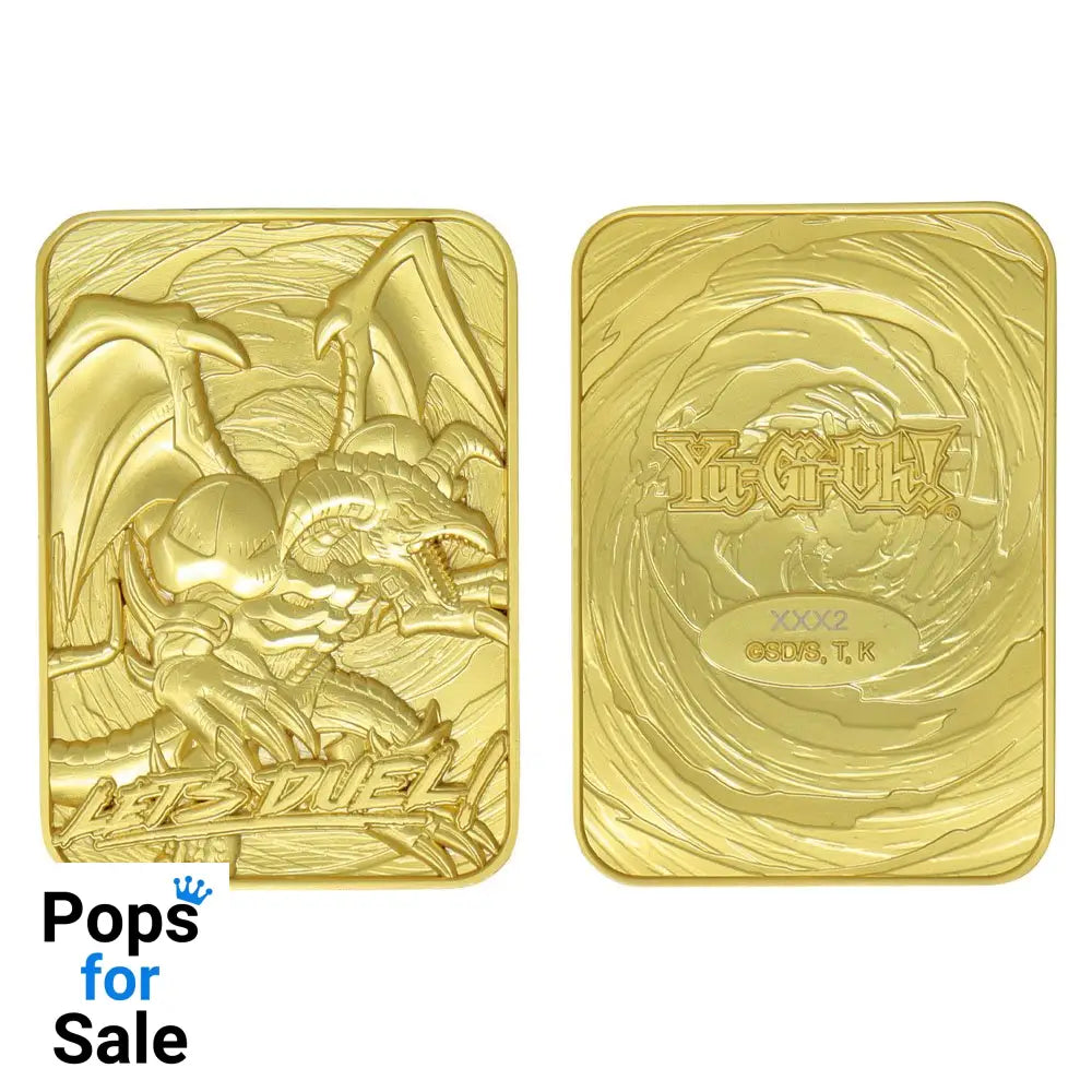 Yu-Gi-Oh! Replica Card B. Skull Dragon (gold plated)