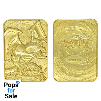 Yu-Gi-Oh! Replica Card B. Skull Dragon (gold plated)