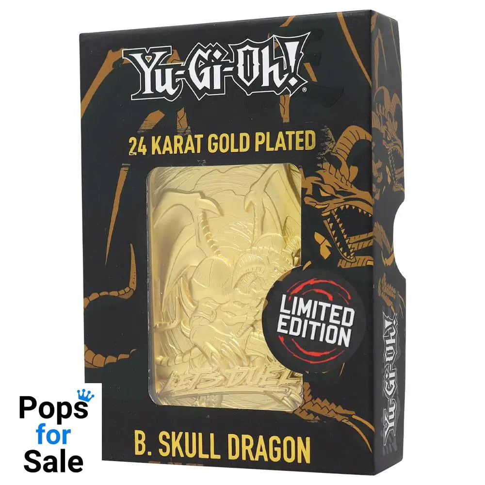 Yu-Gi-Oh! Replica Card B. Skull Dragon (gold plated)