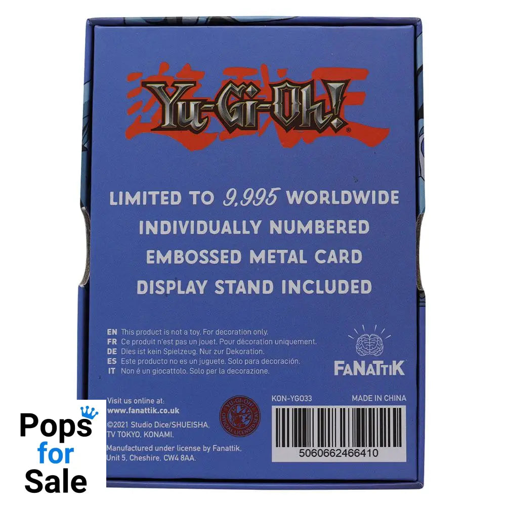 Yu-Gi-Oh! Replica Card Blue Eyes Toon Dragon Limited Edition