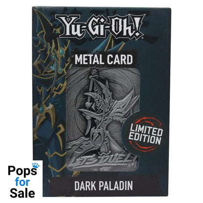 Yu-Gi-Oh! Replica Card Dark Paladin Limited Edition