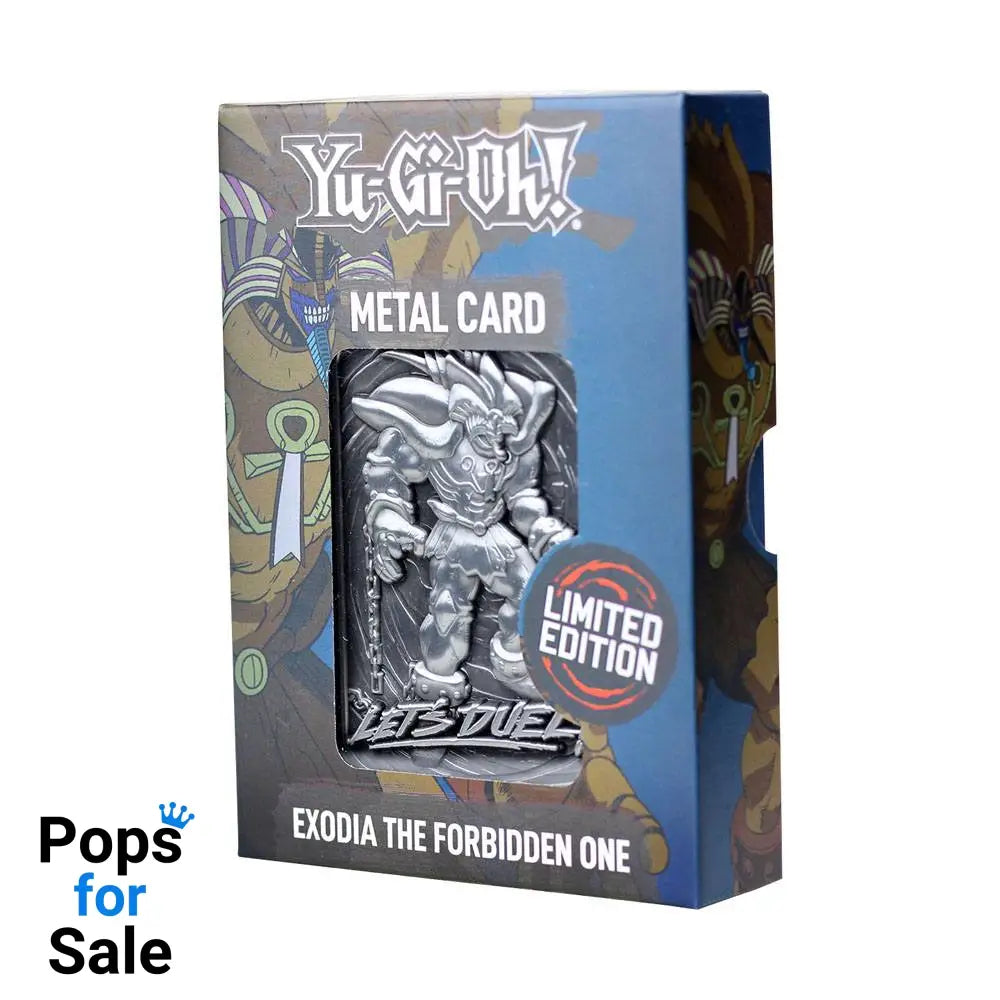 Yu-Gi-Oh! Replica Card Exodia The Forbidden One Limited Edition
