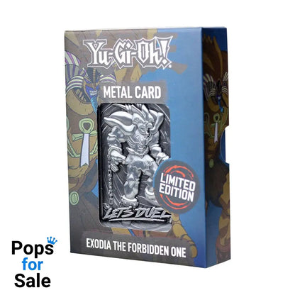 Yu-Gi-Oh! Replica Card Exodia The Forbidden One Limited Edition