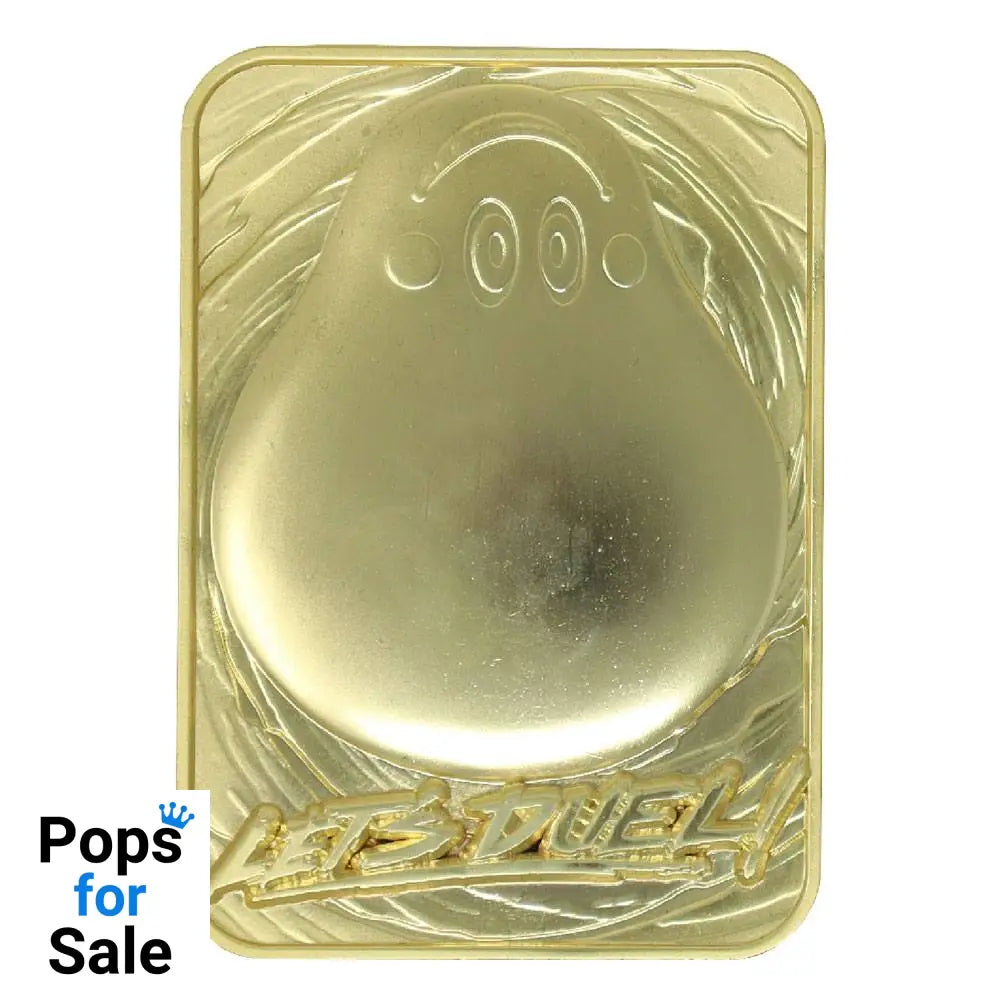 Yu-Gi-Oh! Replica Card Marshmallon (gold plated)