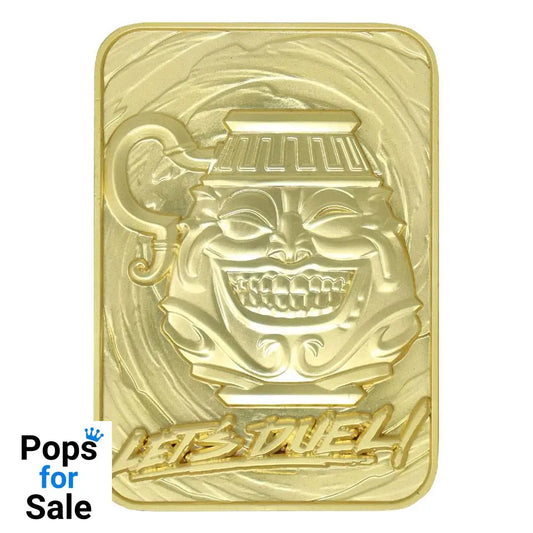 Yu-Gi-Oh! Replica Card Pot of Greed (gold plated)