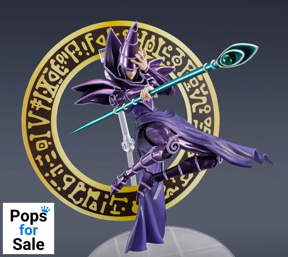 Yu-Gi-Oh! S.H. MonsterArts Action Figure Dark Magician 19 cm