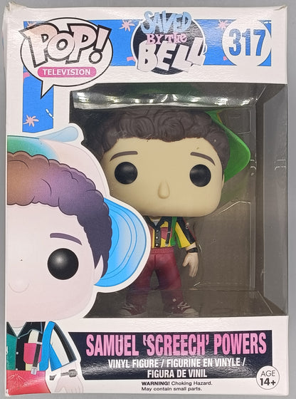 #317 Samuel Screech Powers - Saved by the Bell - Box Damaged Funko POP