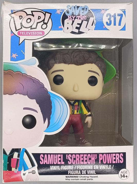 #317 Samuel Screech Powers - Saved by the Bell - Box Damaged Funko POP