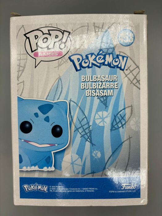 453 Bulbasaur (Silver) - Metallic - Pokemon Box Damaged Funko POP