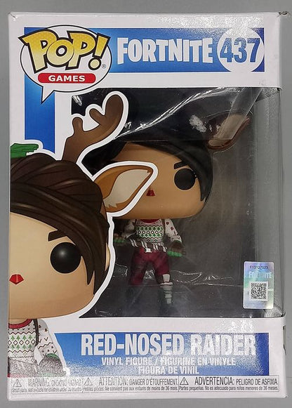 #437 Red-Nosed Raider - Fortnite - Box Damaged Funko POP