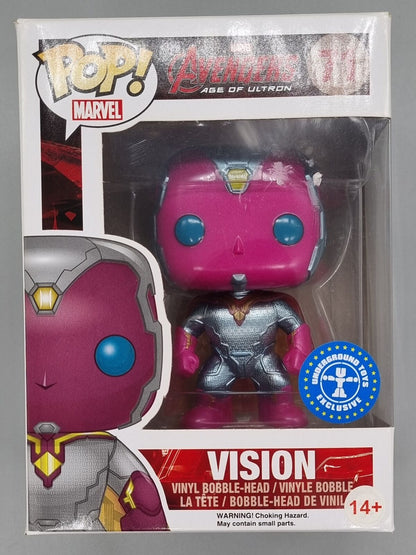 71 Vision - Metallic - Marvel Avengers Age of Ultron Funko POP