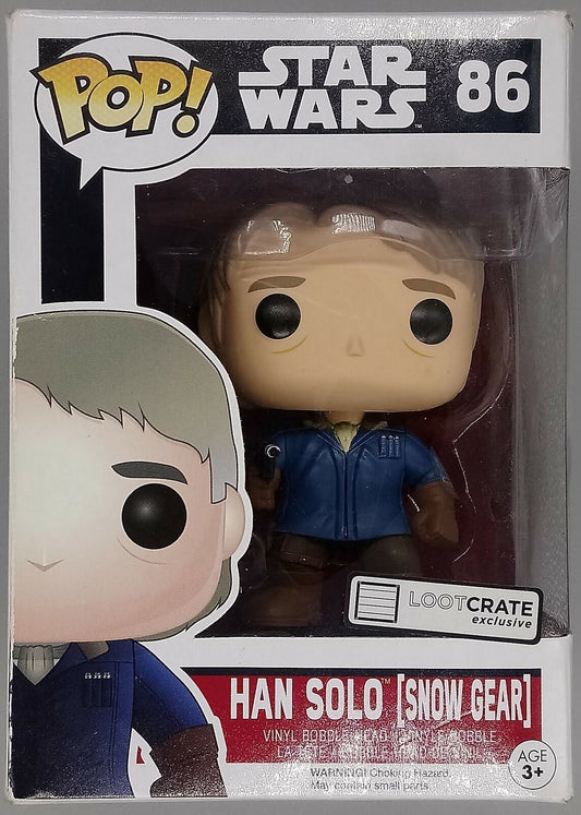 #86 Han Solo (Snow Gear) - Star Wars - Box Damaged Funko POP