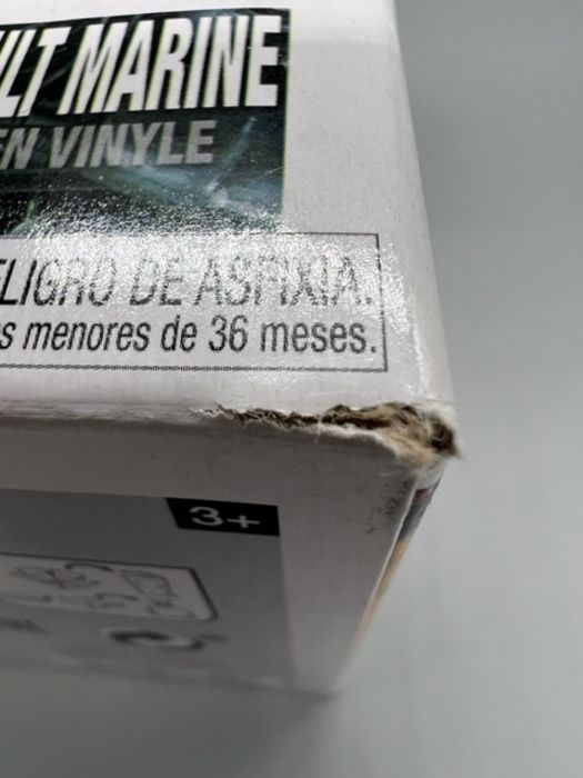 #500 Blood Angels Assault Marine Warhammer 40000 Box Damaged Funko POP