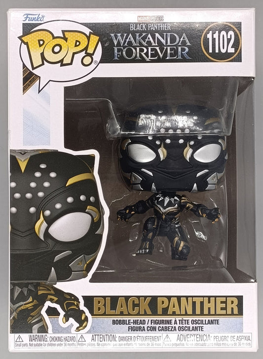 1102 Black Panther Marvel Black Panther Wakanda Forever - Funko POP - Box Damaged