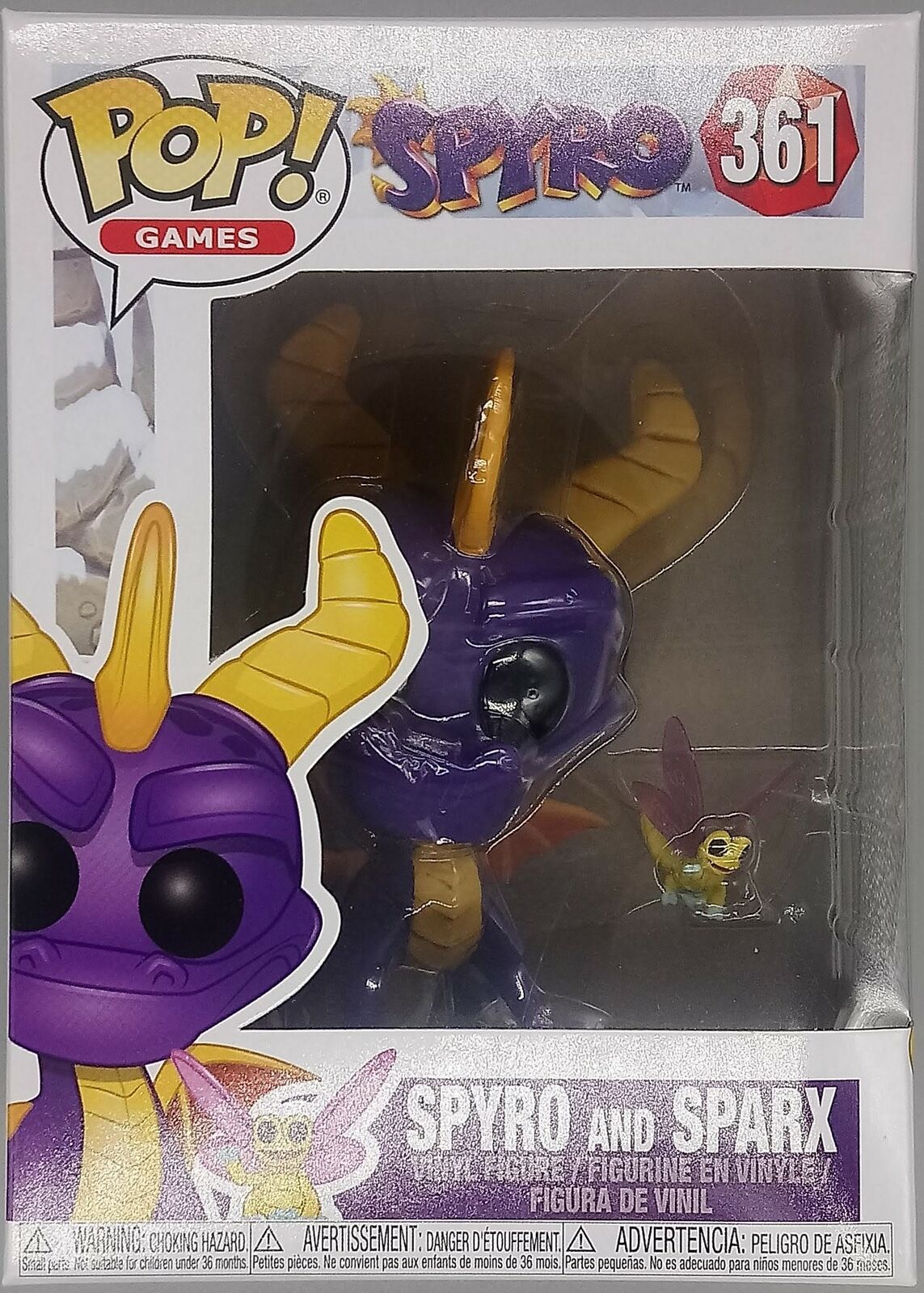 361 Spyro and Sparx - Spyro the Dragon Funko POP