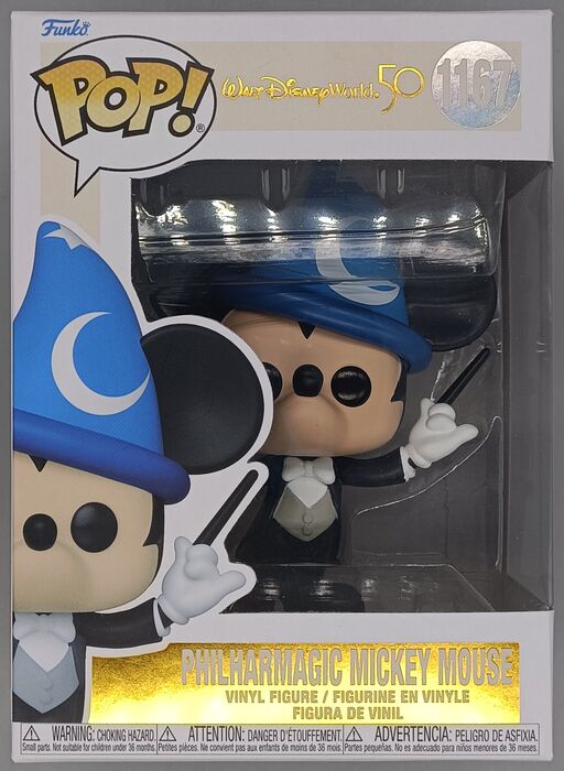 #1167 PhilharMagic Mickey Mouse - Disney - Box Damaged Funko POP
