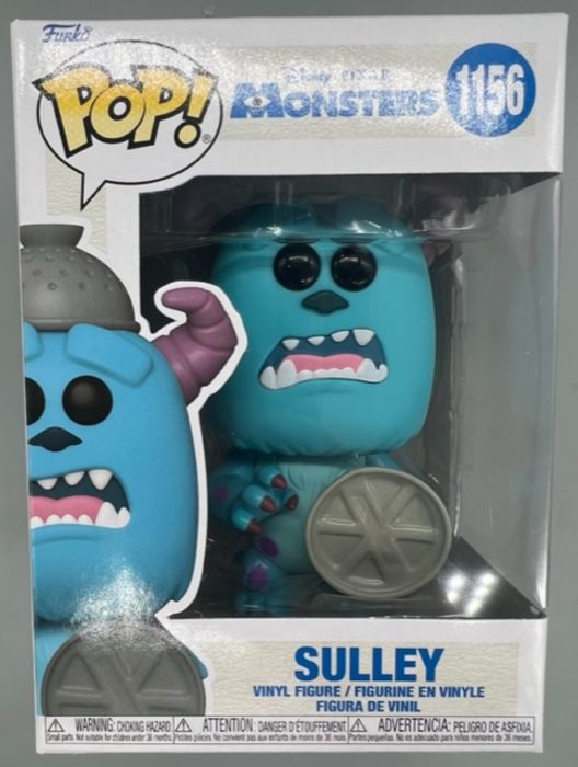 #1156 Sulley (w/ Lid) - Disney Monsters Inc Funko POP