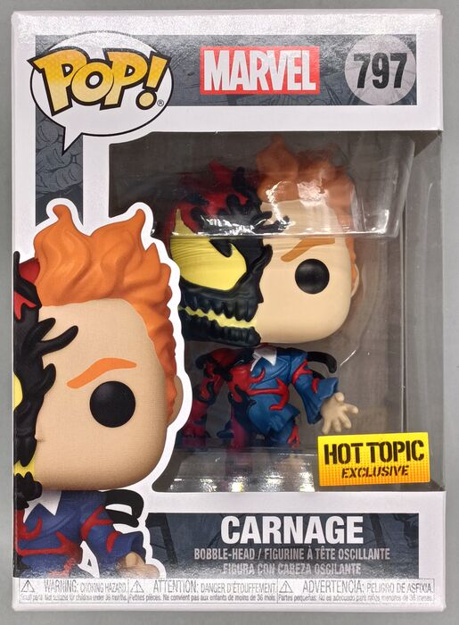 #797 Carnage (Transforming) - Marvel - Box Damaged Funko POP