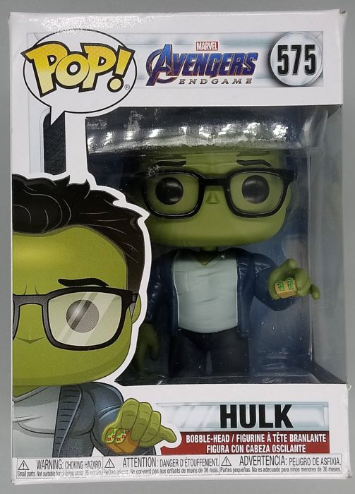575 Hulk (Casual w/ Tacos) Marvel Avengers Funko POP - Box Damaged