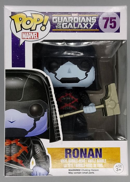 #75 Ronan - Marvel Guardians of the Galaxy - Box Damaged Funko POP