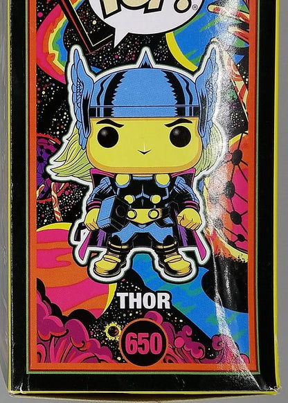 #650 Thor (Blacklight) - Marvel - Box Damaged Funko POP