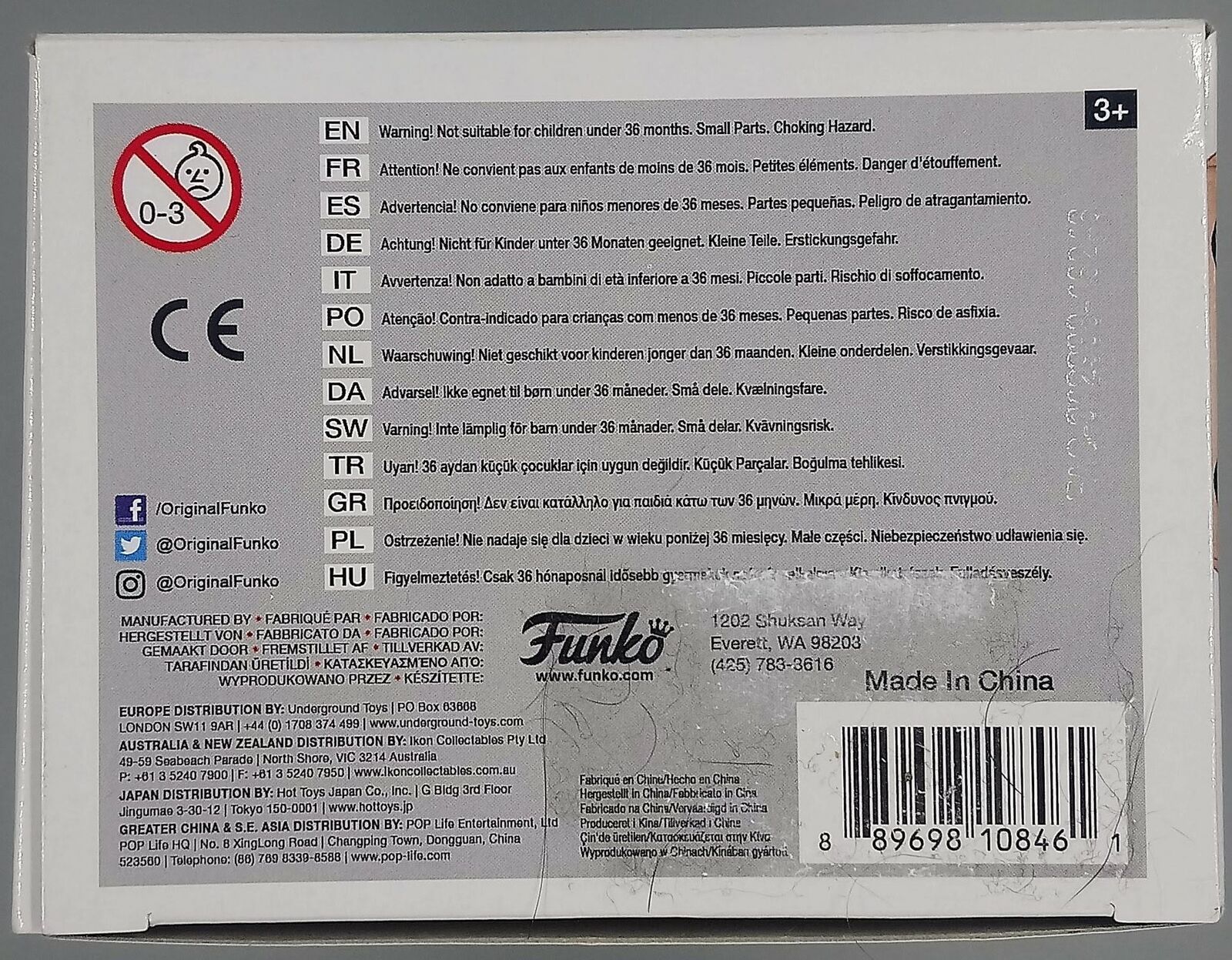 382 Regina with Fireball - Once Upon a Time Funko POP - Box Damaged