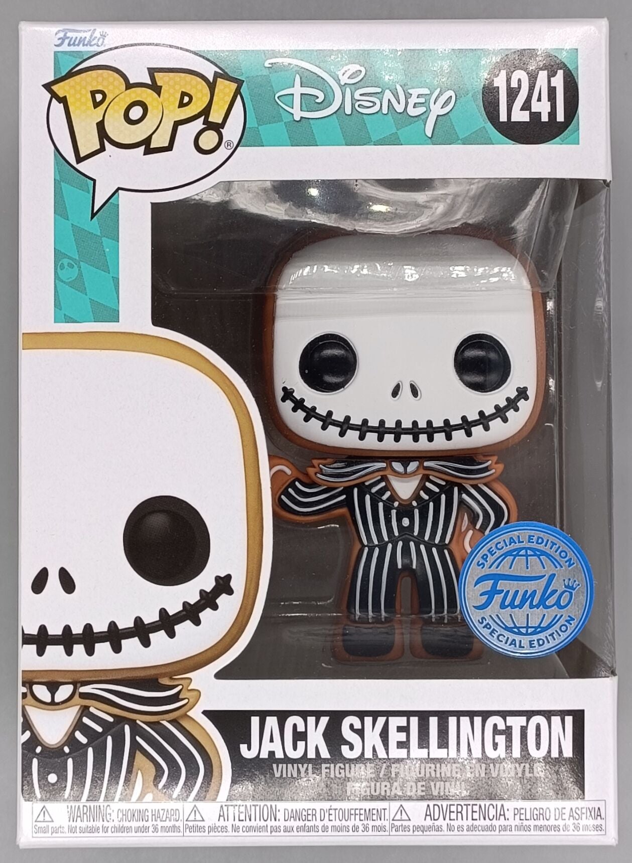 1241 Jack Skellington (Gingerbread) Disney The Nightmare Before Christmas Funko POP