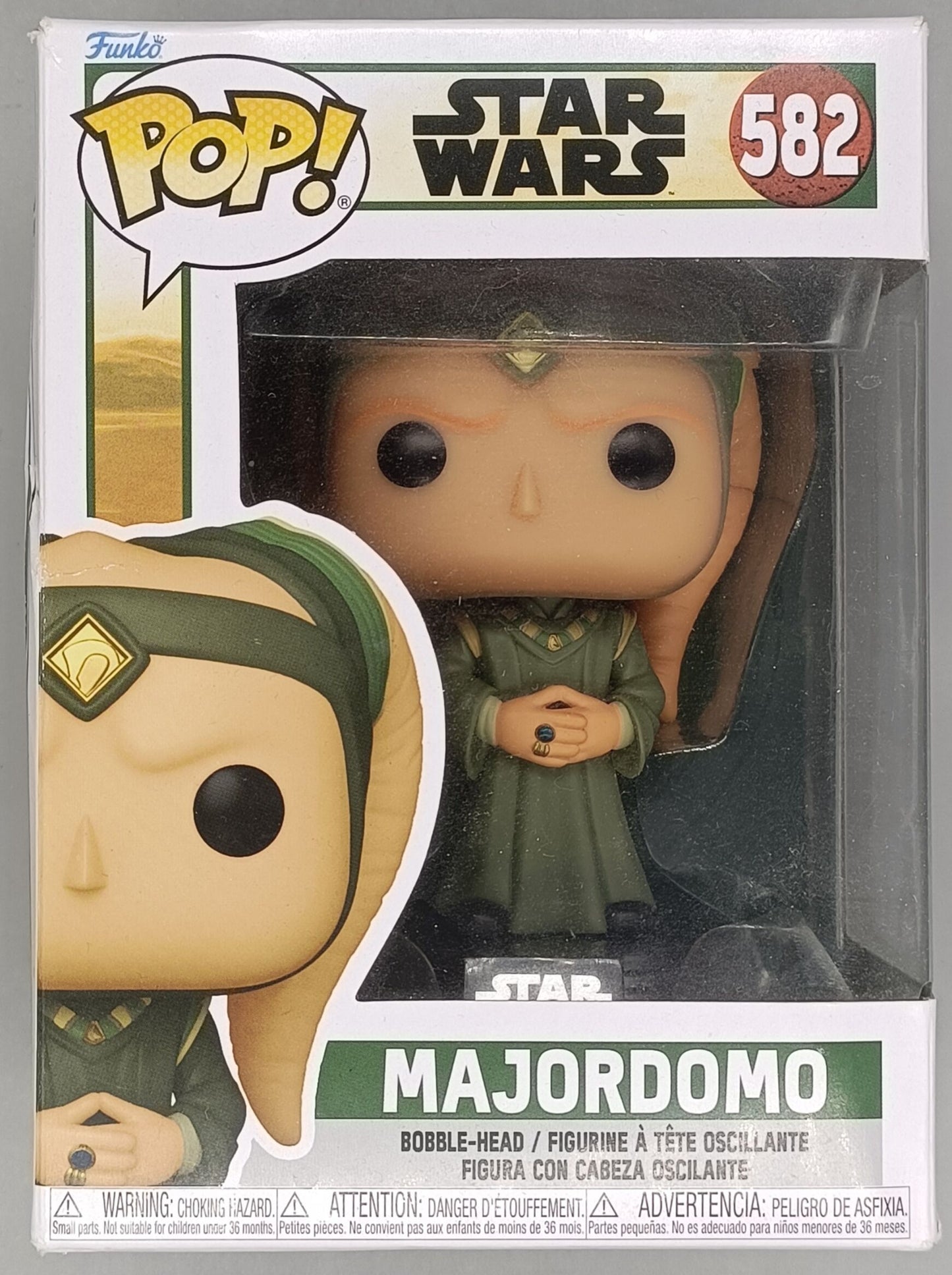 582 Majordomo - Star Wars Book of Boba Fett - Funko POP - Box Damaged