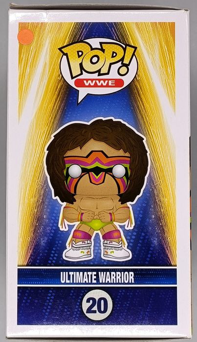 #20 Ultimate Warrior - WWE - Box Damaged Funko POP