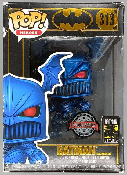 #313 Batman (Merciless) - Metallic - DC - Box Damaged Funko POP