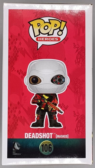 #106 Deadshot (Masked) - Suicide Squad Funko POP