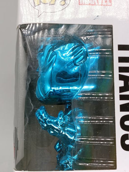 #289 Thanos (Blue) Chrome - Marvel Avengers: Infinity Box Damaged Funko POP