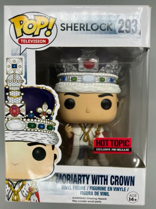 #293 Moriarty with Crown - Sherlock - Box Damaged Funko POP